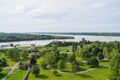 Danube and Sava rivers, Belgrade, Serbia