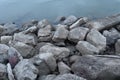 Danube shore stones