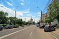 Danube street in Galati, Romania