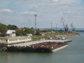 Danube view from the bridge