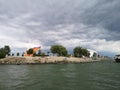 Danubiana gallery view from river Danube