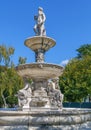 Danubius fountain, Budapest, Hungary Royalty Free Stock Photo