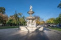 Danubius Fountain at Elizabeth Square - Budapest, Hungary Royalty Free Stock Photo
