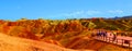 Danxia Geological Park, Zhangye, Gansu Province, China Royalty Free Stock Photo