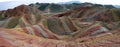 Danxia landform-1 Royalty Free Stock Photo