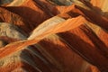 Danxia landform Royalty Free Stock Photo