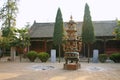 Danxia temple in Nanyang Royalty Free Stock Photo