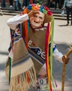Danza de los viejitos, traditional Mexican dance originating from the state of Michoacan