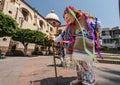 Danza de los viejitos, traditional Mexican dance originating from the state of Michoacan, Mexico.