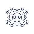 DAO icon, Decentralized Autonomous Organisation