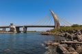 Dapeng Bay Bridge at Dapeng Bay in pingtung, taiwan