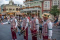 The Dapper Dans band at Magic Kigndom