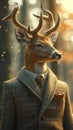 Dapper deer in a