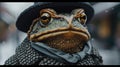 Dapper toad hops through