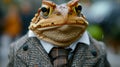 Dapper toad hops through