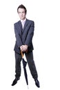Dapper young businessman Royalty Free Stock Photo