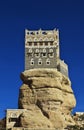 Dar Al Hajar, Rock Palace close Sanaa, Yemen Royalty Free Stock Photo