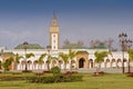 Dar al Makhzen Palais Royal is the primary and official residence of the king of Morocco. It is situated in the Touarga commune Royalty Free Stock Photo