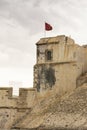 Dar el-Baroud tower in the Medina of Tangier Royalty Free Stock Photo