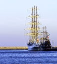 The Dar Mlodziezy / Gift of the Youth - Polish sail training ship in Gdynia, Tricity, Poland
