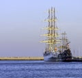 The Dar Mlodziezy / Gift of the Youth - Polish sail training ship in Gdynia, Tricity, Poland