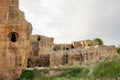 Dara antique fortress city with necropol and cistern of Eastern Roman Empire in Mardin, Turkey Royalty Free Stock Photo