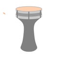 darbuka icon vector Royalty Free Stock Photo