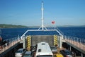 Dardanelles Car Ferry, Ãâ¡anakkale, Turkey Royalty Free Stock Photo