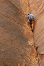 Dare Devil Rock Climber Royalty Free Stock Photo