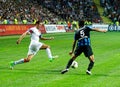 Dario Srna, Shakhtar captain of the football Royalty Free Stock Photo