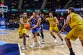 Basketball Champions League Iberostar Tenerife vs BC Peristeri Royalty Free Stock Photo