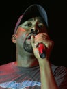 Darius Rucker performs in Concert Royalty Free Stock Photo