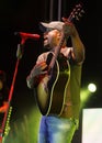 Darius Rucker performs in Concert Royalty Free Stock Photo