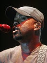 Darius Rucker performs in Concert Royalty Free Stock Photo