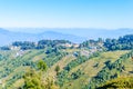 Darjeeling hill side primeval Pristine and well-preserved Himalayan gives Magical feel of Himalayan fairytale. Amazing place of Royalty Free Stock Photo