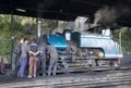 Darjeeling Himalayan Railway, Dajeerling, India Royalty Free Stock Photo
