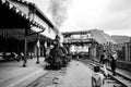 Darjeeling Himalayan Railway Trains Vintage Royalty Free Stock Photo