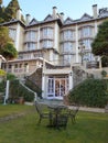 Darjeeling Hotel in India, with a view of the Himalayas