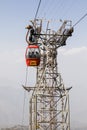 DARJEELING, INDIA, March 5, 2017: The Darjeeling Ropeway