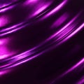 Dark abstract background with glitter waves. Shiny moving lines design element