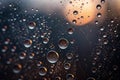Dark Abstract Background Through Macro Lens