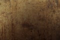 Dark abstract background with scuffs and scratches. Metal texture with rust