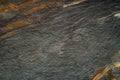 A dark abstract golden gray ore mineral Texture background