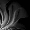 Dark abstract monochrome smoke waves background Royalty Free Stock Photo