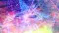 Dark Abstract Rising Particles on Blue and Pink Texture - Abstract Background Texture