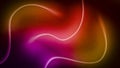 Dark abstract wavy orange red pink yellow purple grainy gradient background texture. Wallpaper with a noisy soft pattern. Royalty Free Stock Photo