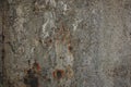 Dark aged gray rust wall texture background Royalty Free Stock Photo