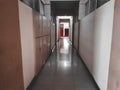 Dark Alone Corridor Royalty Free Stock Photo