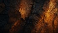 dark amber to burnt sienna gradient color rough grunge rock texture close-up ai generated