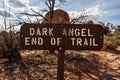 Dark Angel End Of Trail Sign